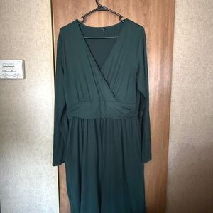 Long sleeve midi dress